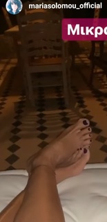 Maria Solomou feet photo thumbnail