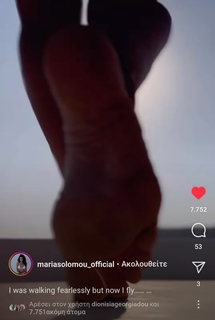 Maria Solomou feet photo thumbnail