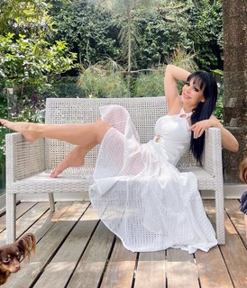 Maribel Guardia feet photo thumbnail