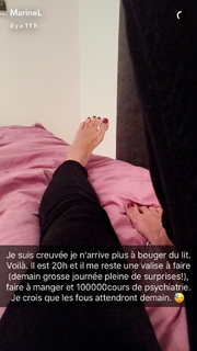 Marine Lorphelin feet photo thumbnail