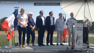 Marion Maréchal Le Pen feet photo thumbnail