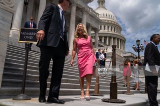 Marjorie Taylor Greene feet photo thumbnail