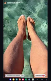 Marlène Mourreau feet photo 3