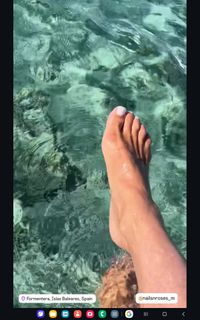 Marlène Mourreau feet photo 2