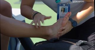 Marta Kostyuk feet photo thumbnail