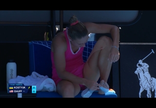 Marta Kostyuk feet photo thumbnail