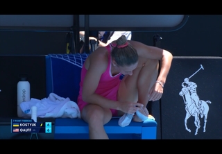 Marta Kostyuk feet photo thumbnail