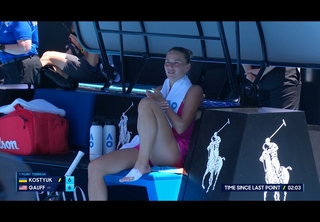 Marta Kostyuk feet photo thumbnail
