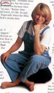 Martha Stewart feet photo thumbnail