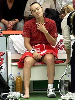 Martina Hingis feet photo thumbnail