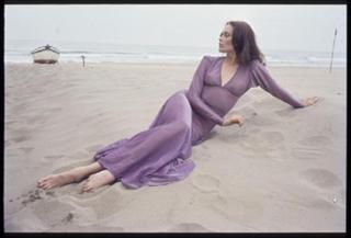 Martine Beswick feet photo 4