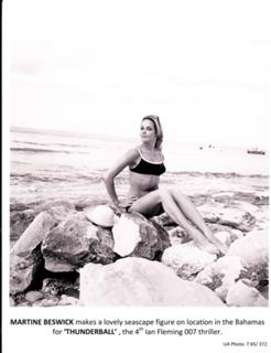 Martine Beswick feet photo 2
