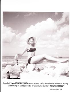 Martine Beswick feet photo 17