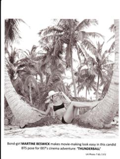 Martine Beswick feet photo 16