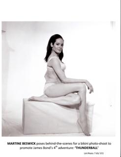Martine Beswick feet photo 14