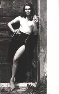 Martine Beswick feet photo 12