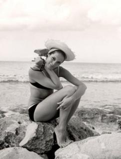 Martine Beswick feet photo 6