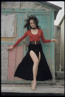 Martine Beswick feet photo 17