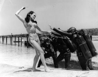 Martine Beswick feet photo 6