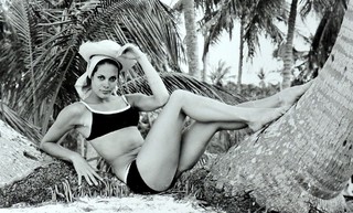 Martine Beswick feet photo 5