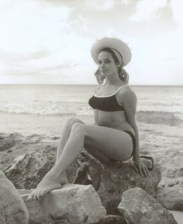 Martine Beswick feet photo 4