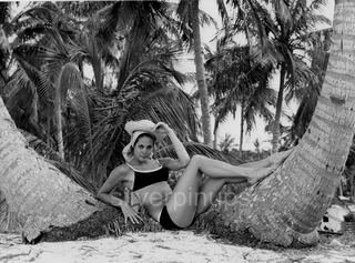 Martine Beswick feet photo 14
