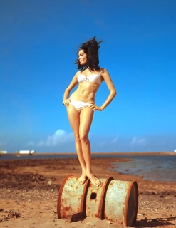 Martine Beswick feet photo 7