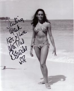 Martine Beswick feet photo 8