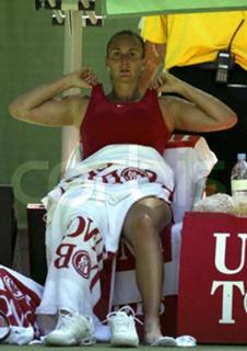Mary Pierce feet photo 7
