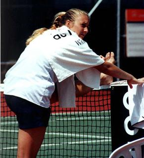 Mary Pierce feet photo 6