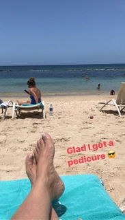 María Elena Salinas feet photo 11