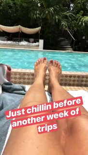María Elena Salinas feet photo 7