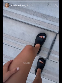 María Pedraza feet photo thumbnail