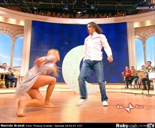 Matilde Brandi feet photo thumbnail