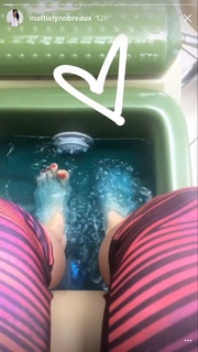 Mattie Breaux feet photo 4