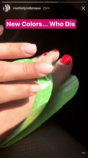 Mattie Breaux feet photo 19
