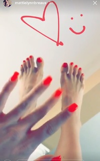 Mattie Breaux feet photo 7
