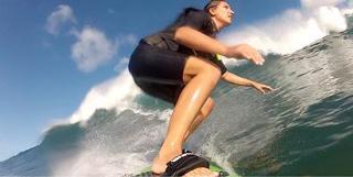 Maya Gabeira feet photo 9