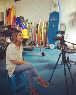 Maya Gabeira feet photo 8