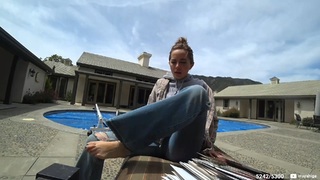 Maya Higa feet photo thumbnail