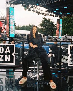 Maya Jama feet photo thumbnail