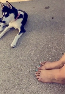 Maycee Barber feet photo thumbnail