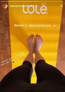 Maëva Coucke feet photo 6