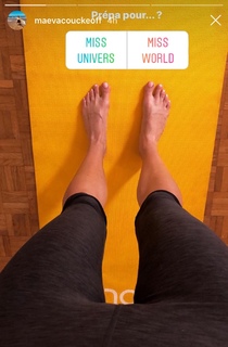 Maëva Coucke feet photo 5