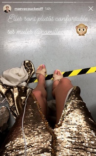 Maëva Coucke feet photo 10