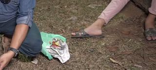 Meenakshi feet photo 4