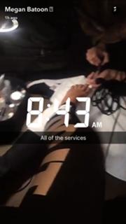 Megan Batoon feet photo thumbnail