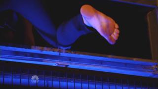 Megan Boone feet photo thumbnail
