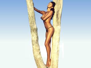 Megan Gale feet photo 1