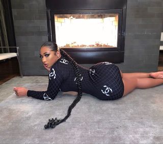 Megan Thee Stallion feet photo thumbnail